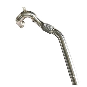 Tuyaux d'échappement en acier inoxydable à haut débit JTLD avec finition polie miroir pour VW <span class=keywords><strong>Golf</strong></span> MK7 MK7.5 MK8 GTI - Product Image 1