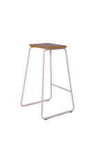 Mobilier industriel moderne et élégant pour restaurants et cafés, tabourets de bar et table à manger en bois