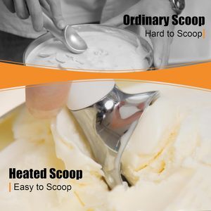 Cuchara Eléctrica para Helado Caliente, para Helados Duros y Postres, Calentamiento Manual hasta 158 Grados - Product Image 2