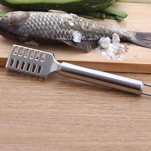 Raspadores de Escamas de Pescado de Acero Inoxidable al por Mayor, Herramienta para Eliminar la Piel Rápidamente, Accesorios de Cocina - Product Image 2