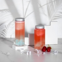 Personnalisable pour bouteilles de champagne et de soda en plastique PET 200ml/330ml/500ml avec couvercle en aluminium et impression UV