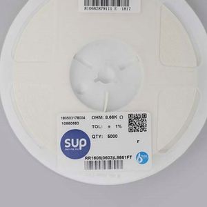 Bulk Discount RR1608 0603L8661FT 0603 1608 Resistors Chip Resistors SMD Resistors 8.66Kohm 1% 1/10W Thick <b>Film</b> Resistor - Product Image 1