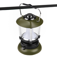 Lampe de Camping Portable de Type c, lanterne rétro étanche, Rechargeable, lumières d'extérieur, lampe de tente à LED, gradation continue, 1200mah, 1 an