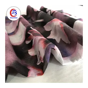 ขายส่ง bohemian พิมพ์ผ้า-หุ้นจำนวนมากของดอกไม้ผ้าวัสดุพิมพ์การออกแบบสไตล์โบฮีเมียนชุดฟองผ้าชีฟอง