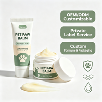 Baume pour pattes d'animaux pour chiens et chats, hydratant, apaisant, protection quotidienne des pattes, naturel, OEM, ODM, étiquette privée