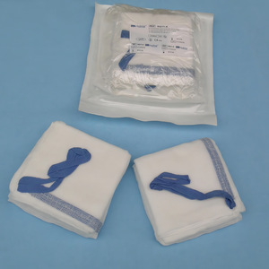 Compresses Médicas Desechables Fu Hao 20x20cm 25x25cm 45x45cm, Gasa de Algodón Puro Estéril, Compresa Hemostática para Cuidado del Bebé - Product Image 3