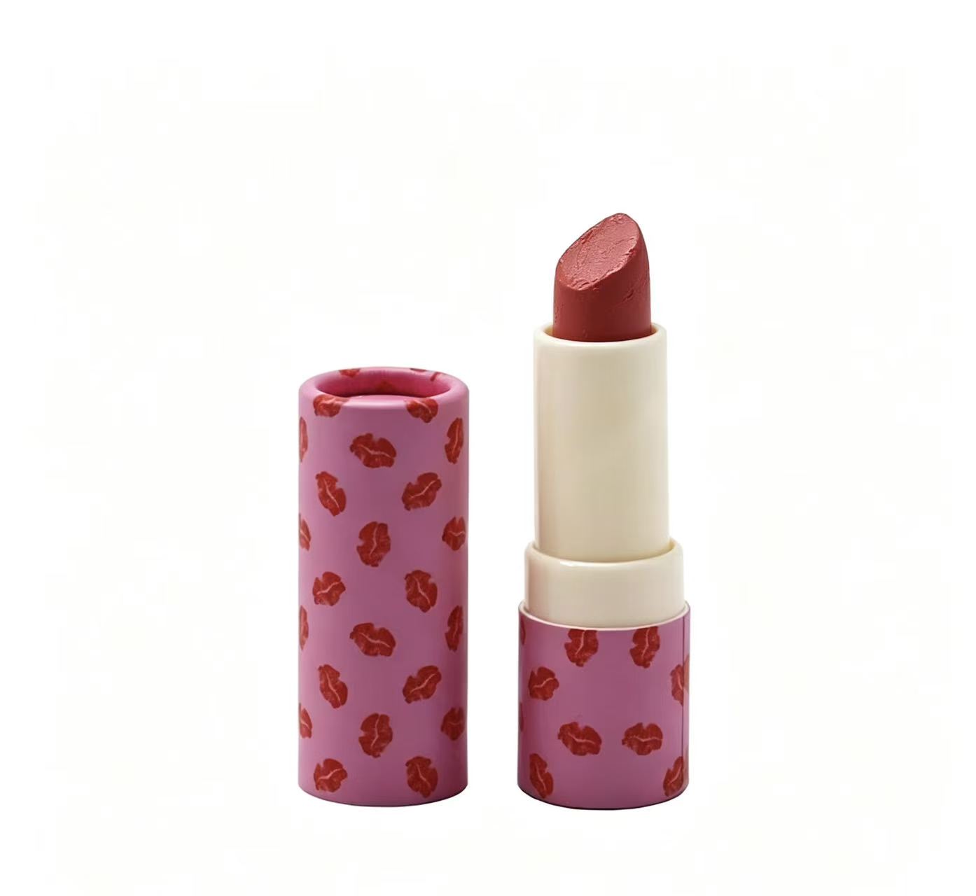 Eco-Friendly Cosmetic Paper Tube For Deodorant Sturdy Lipstick Paper Tube Packaging Wholesale Cardboard Tube Box