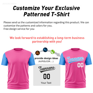 T-shirts courts vierges <span class=keywords><strong>de</strong></span> haute qualité en gros avec manches insérées, personnalisables avec des noms et logos d'équipe pour les vêtements d'équipe - Product Image 4