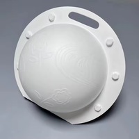 Boîte en pulpe de papier moulée, biodégradable, compostable, recyclée, pressée à l'état humide