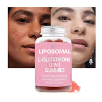 Gummies VitaSpring Liposomal L-glutathion Éclaircissant pour la Peau Vitamine C Collagène OEM Végétalien Biotine