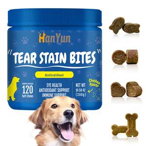 OEM/ODMナチュラルプレミアム涙汚れ防止ソフトチュー犬用涙汚れ除去薬涙汚れ除去治療 - Product Image 1