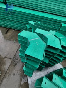 Industry-durable and Reliable Customized FRP Cable Trough <b>Trays</b> Glass Fiber Reinforced <b>Plastic</b> Cable <b>Tray</b> HF - Product Image 5