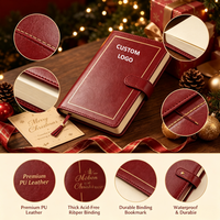 Carnet de notes exécutif personnalisé avec sangle en PU, logo estampé à chaud et en relief, formats A5 B5, coffret cadeau personnalisé, cadeau d'entreprise, OEM ODM