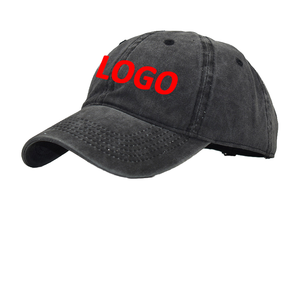 หมวกเบสบอลสไตล์เรโทรสำหรับผู้ชายและผู้หญิง ปรับขนาดได้ สีพื้น วินเทจ สำหรับเล่นกีฬาและสวมใส่ลำลอง ผ้าฝ้ายฟอกพิมพ์ลายตาข่าย - Product Image 2