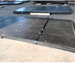 <span class=keywords><strong>Plaque</strong></span> d'usure bimétallique Q235/Q345 avec revêtement en carbure de chrome, résistante à l'abrasion, pour découpe à l'arc immergé - Product Image 6