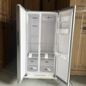 Réfrigérateur-congélateur à portes françaises modèle LGMK691WBP pour la maison avec distributeur d'eau intégré et tiroir, refroidisseur à vin sans givre - Product Image 3