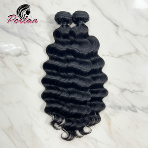 Extensioni di Capelli Umani Vergini Indiani Grezzi Non Trattati Colore Naturale - Product Image 3