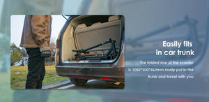 Entrega desde Almacén Europeo para el Scooter Eléctrico para Adultos Kukirin S1 Max con Motor sin Escobillas de 350W y Velocidad de 25km/h - Product Image 6