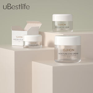 MJ Fabrik preis auf Lager Hautpflege Kunststoff AS Gesichts-und Augen creme leer 10ml 20ml 30ml Glas Custom Clear Verpackungs behälter - Product Image 4