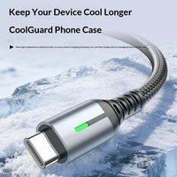 Cable USB Tipo-C/Tipo-A con Indicador LED para Carga Rápida y Transferencia de Datos para Teléfono Móvil