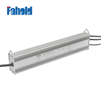 Alimentation LED étanche non isolée à entrée CA 200-480V, contrôle indépendant double canal, gradation, indice de protection IP65 pour éclairage public