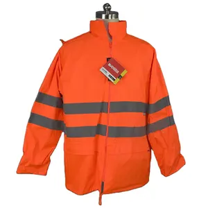 하이 비스 방수 작업복 유니폼 도매 하이 퀄리티 안전 재킷