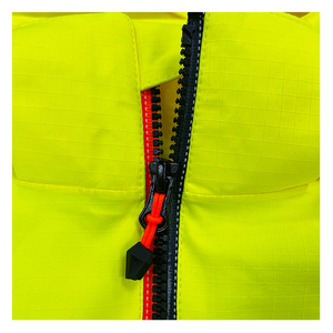 เสื้อกั๊กนิรภัยสำหรับผู้ชาย เสื้อกั๊กสะท้อนแสงแบบมีแผ่นรองรับแรงกระแทก - Product Image 4