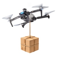 Drone de pêche RC professionnel S880 Pro MAX 8K UHD avec caméra, capacité de charge de 600g (1,32 livres), livraison surprise, lancer d'appâts, pour activités de plein air