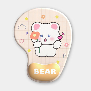Sevimli Anime Silikon Bilek Desteği Mouse <span class=keywords><strong>Pad</strong></span>, Kalınlaştırılmış Kaymaz Kauçuk, Özelleştirilebilir - Product Image 4