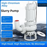 Pompa Lumpur Submersible Tahan Kotoran dan Aus, Pompa Pasir untuk Mesin Pertambangan, Pengerukan Sungai, dan Transfer Lumpur Bijih Tambang