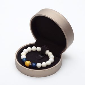 New Design PU Leather Luxury <b>earring</b> Bracelet Necklace ring box For Jewellery Packaging Shell Jewlery <b>boxes</b> - Product Image 5