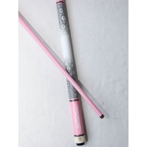 Queue de billard rose pour femme, 12,4 mm, en fibre de carbone, deux sections, légère, pour le jeu de la neuf balles - Product Image 4