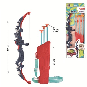 Jeu de tir à l'<span class=keywords><strong>arc</strong></span> en plastique pour enfants, jouet de tir à l'<span class=keywords><strong>arc</strong></span> en plein air, <span class=keywords><strong>arc</strong></span> de combat et flèche, ensemble de jouets pour enfants - Product Image 4