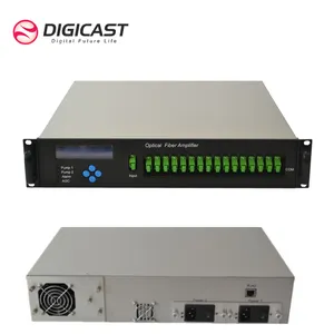 Digicast Warranty 5 Years EDFA 16 Port Catv 21dBm 22dBm EDFA 1550nm Optical Amplifier
