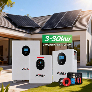 Kit Completo de Energía Solar de 6KW 10KW con Batería LiFePO4 de 51.2V 5KWH 10KWH e Inversor de 6KW, Conectado a la Red/Fuera de la Red - Product Image 1