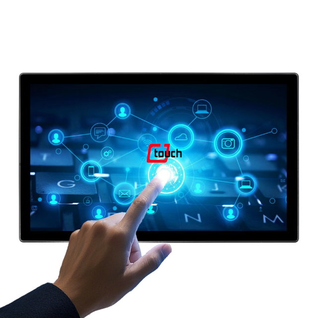 Industrial Grade 32" Capacitive Touch Screen Display 10 Points 16:9 Monitor for Advertising
