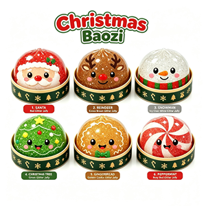 Caja Sorpresa de Juguetes Blandos de Navidad Más Vendida: Santa, Muñeco de Nieve y Reno, Juguetes Sensoriales Antiestrés para Niños - Product Image 2