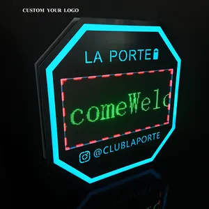 Caixas de moda para festas, produtos em acrílico personalizados, placas de bar com led, mesa de garrafa, apresentadores