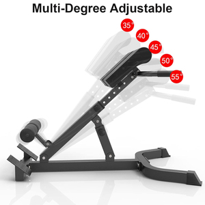 Verstärkter und Stabilisierter Verstellbarer Römischer Stuhl Hyperextensionsbank für den Heimgebrauch - Product Image 4