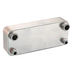 Brazed Plate Heat Exchanger Industrial Equipment R410a Plate Titanium Coil Heat Exchanger