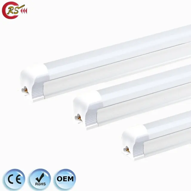 Tubo de luz LED T5 / T8 integrado, 9w, 18w, 20w, 24w, 28w, 32w, 36w, 40w, 48 pulgadas, CE RoHs, de aluminio