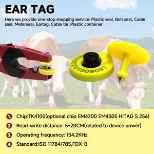 Etichetta RFID per Animali Personalizzata 134.2khz con Chip EM4305, Etichette Intelligenti per Allevamenti - Product Image 3