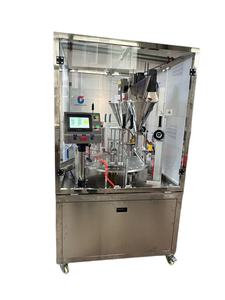 Máquina Selladora Automática Neumática de Cápsulas de Café y Bebidas, Motor PLC 220V, Alta Velocidad, Bajo Residual de Oxígeno, 1 Año de Garantía, Agua Pura - Product Image 4