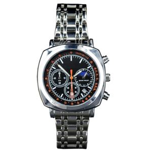 Montres de créateur personnalisées pour hommes, montre haut de gamme en acier, montre multifonctionnelle pour hommes, étanche, chronographe lumineux - Product Image 1