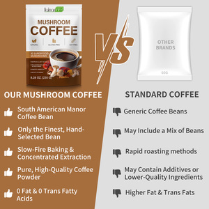 Caffè ai Funghi in Polvere con 10 Superalimenti Biologici per il Sollievo dallo Stress, 235g, Etichetta Privata - Product Image 6