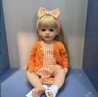 Muñeca Bebé Realista de 55 CM al Por Mayor, Popular Muñeca de Vinilo de Silicona para Niña, Muñecas Reborn para Regalos Infantiles