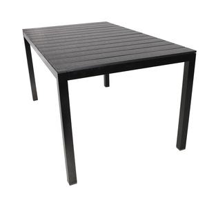 Vente en gros, cadre en aluminium moulé, Console de pique-nique de Camping carrée, barres en bois en plastique, Table à thé - Product Image 1