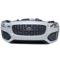 Conjunto de Parachoques Delantero con Ventilador de Refrigeración, Rejilla de Parachoques Original y Kit de Carrocería Blanco para Modelos Jaguar XF/XFL, 2021-2025.