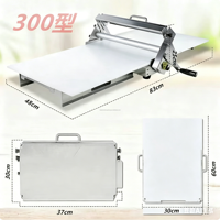 Machine à étaler la pâte pliable, à épaisseur réglable, pour pizza, croissant, pâte feuilletée, fondant