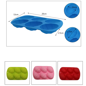 Moldes de Silicona <span class=keywords><strong>para</strong></span> Pastel de Chocolate MIXWARES - Molde de Huevo de Pascua, Fácil Desmoldeo, No Tóxico, Antiadherente, Apto <span class=keywords><strong>para</strong></span> Horno de Microondas, Uso Doméstico en la Cocina - Product Image 2